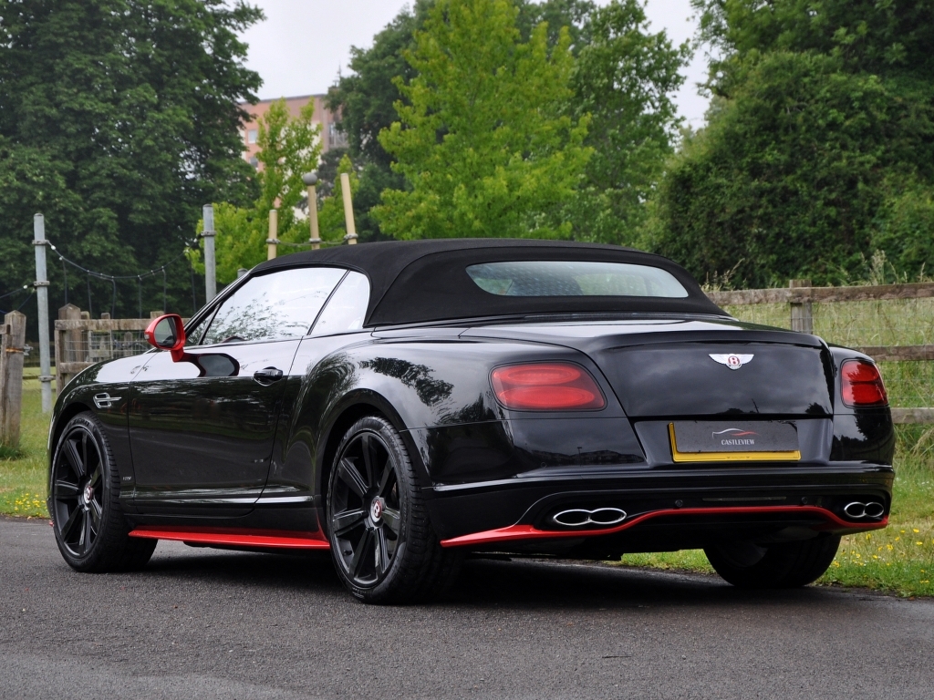 Bentley Continental S V8 Convertible Black #5