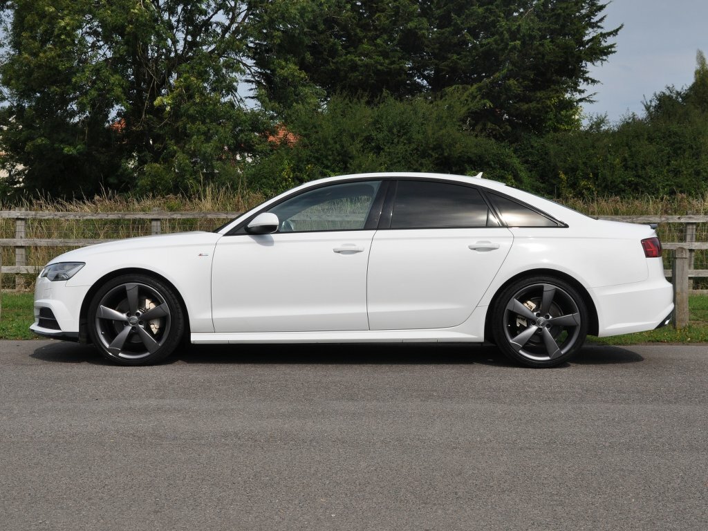 Audi A6 Saloon 2.0 A6 Black Edition Tdi Ultra Saloon KP15ONB White #4