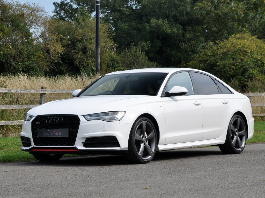 Audi A6 Saloon 2.0 A6 Black Edition Tdi Ultra Saloon White