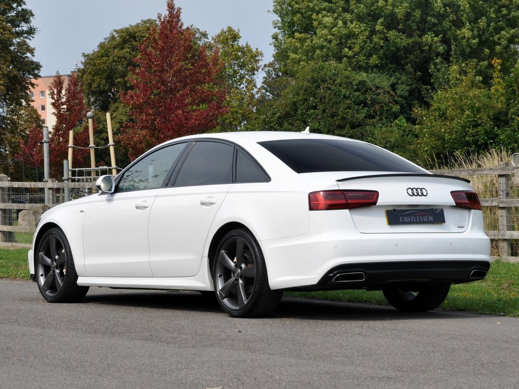 Audi A6 Saloon 2.0 A6 Black Edition Tdi Ultra Saloon KP15ONB White #5