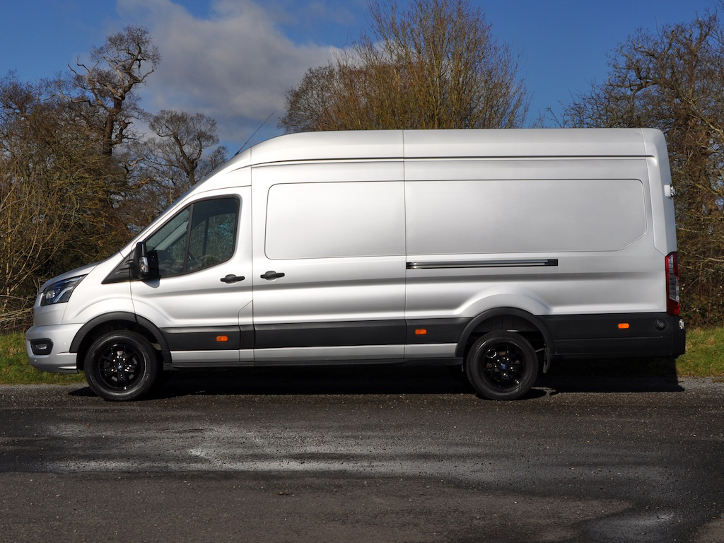 Ford Transit Custom 2.0 Transit 350 Limited Edition Ecoblue Mhev Panel WV22XEJ Silver #4