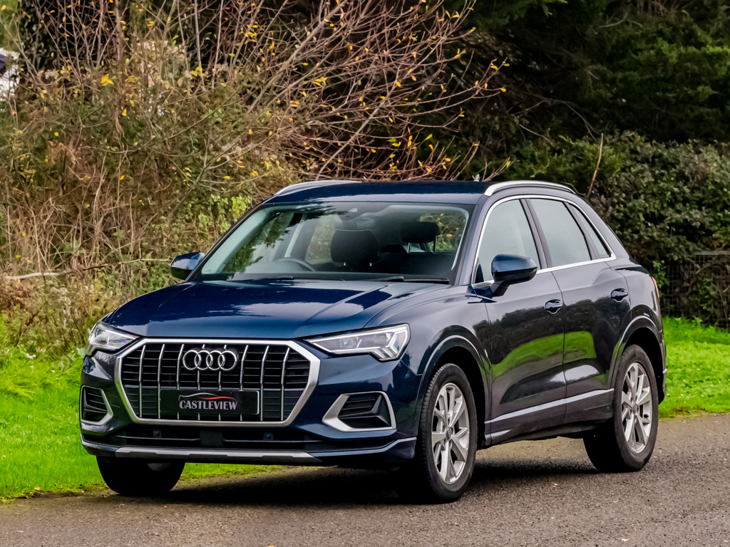 Audi Q3 2.0 Q3 Sport 35 Tdi Suv KN69YSY Blue #6