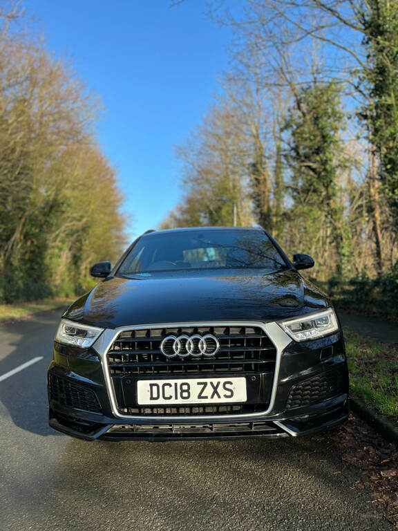 Audi Q3 2.0 Tdi S Line Edition DC18ZXS Black #3