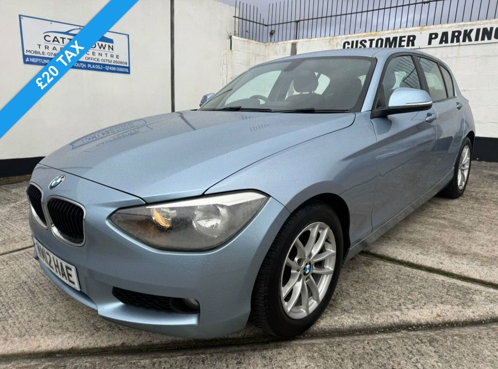 BMW 1 Series 1.6L Efficientdynamics Blue