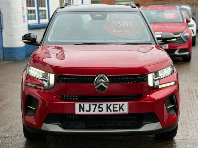 Citroen C3 Turbo Plus Hatchback NJ75KEK Red #2
