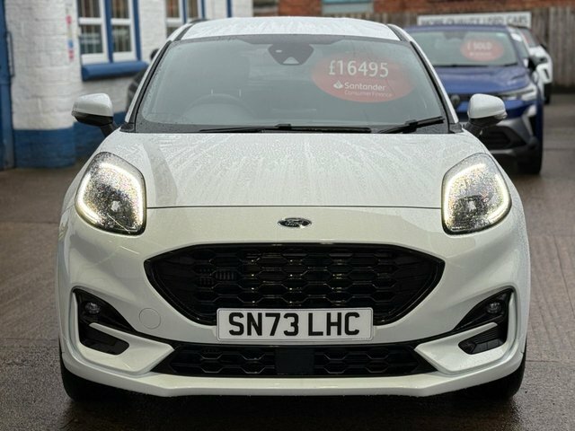 Ford Puma Ecoboost Mhev St-line X SN73LHC White #2