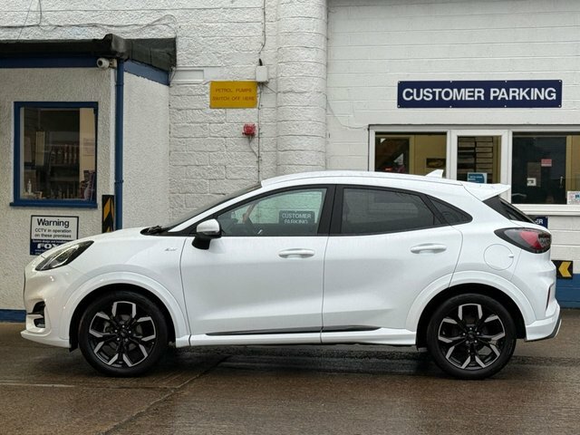 Ford Puma Ecoboost Mhev St-line X SN73LHC White #3