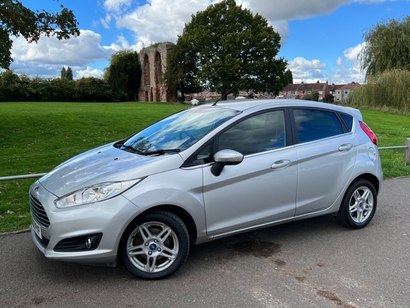 Ford Fiesta Zetec Tdci Silver #5