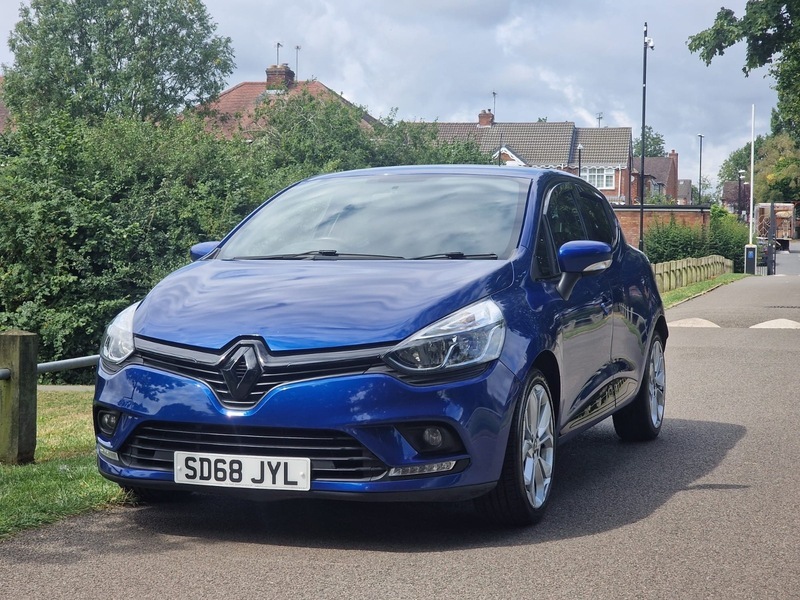 Renault Clio Iconic Tce SD68JYL Blue #4