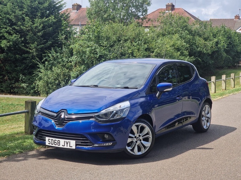 Renault Clio Iconic Tce SD68JYL Blue #2