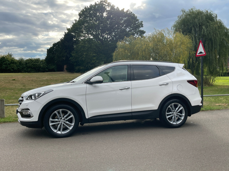 Hyundai Santa Fe Crdi Premium Se Blue White
