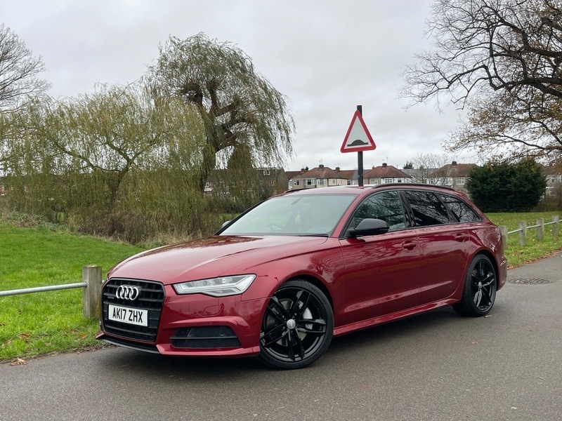 Audi A6 Avant Tdi Quattro S Line AK17ZHX Red #3