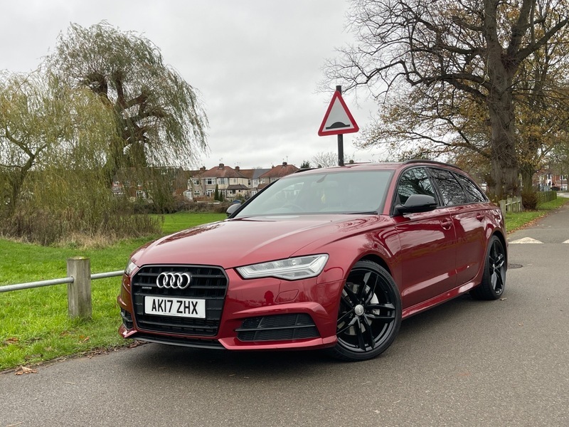 Audi A6 Avant Tdi Quattro S Line AK17ZHX Red #4