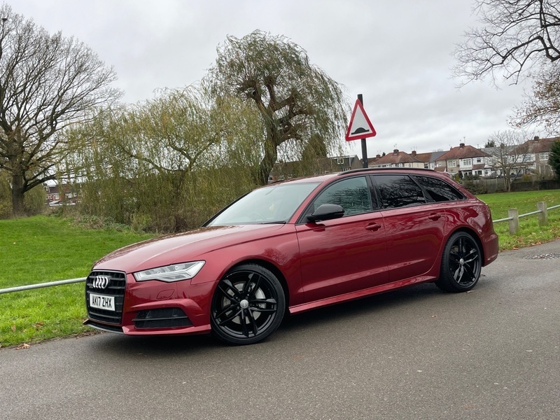 Audi A6 Avant Tdi Quattro S Line AK17ZHX Red #2