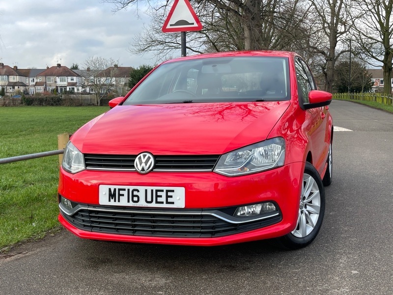 Volkswagen Polo Se MF16UEE Red #3