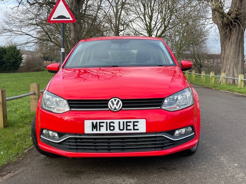 Volkswagen Polo Se MF16UEE Red #4