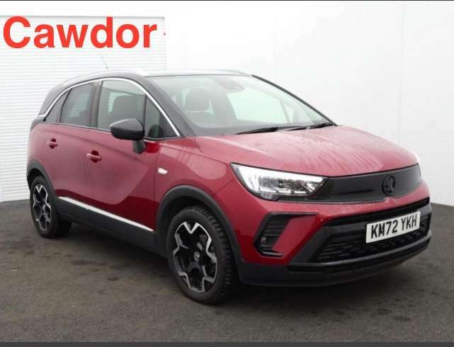 Vauxhall Crossland Ultimate Turbo KM72YKH Red #2