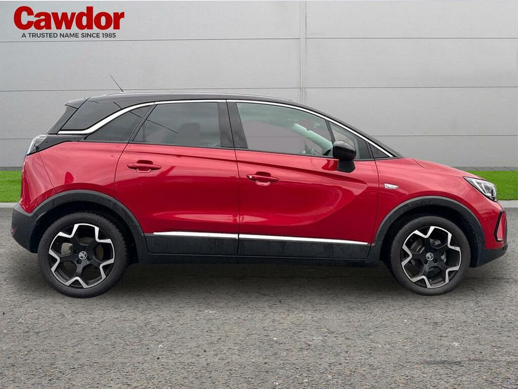 Vauxhall Crossland Ultimate Turbo KM72YKH Red #3