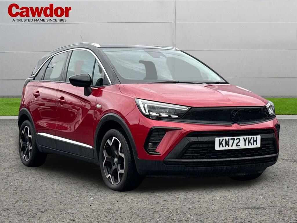 Vauxhall Crossland Ultimate Turbo Red