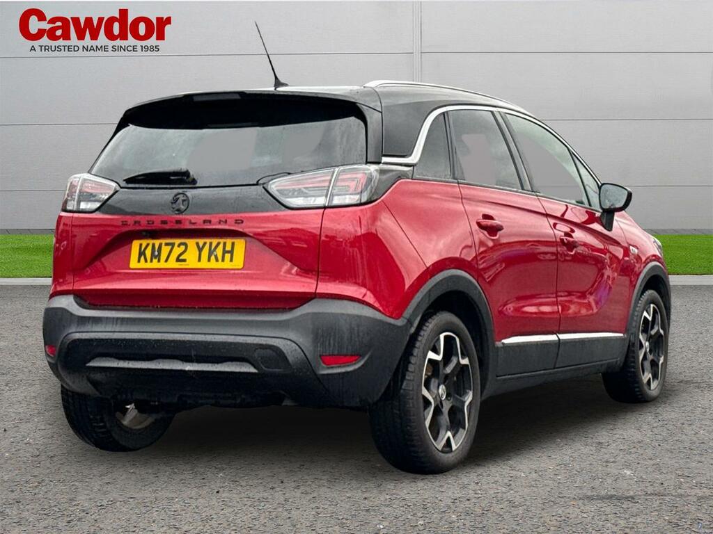Vauxhall Crossland Ultimate Turbo KM72YKH Red #4