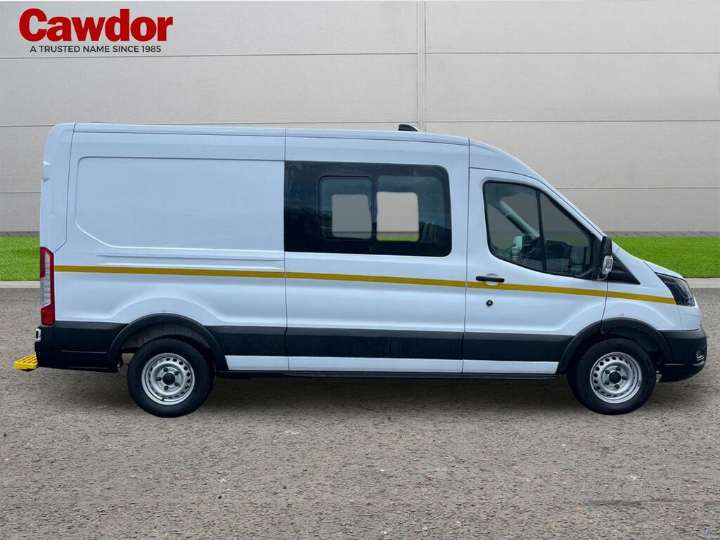 Ford Transit Custom 350 Leader Ecoblu WM72TZD White #2