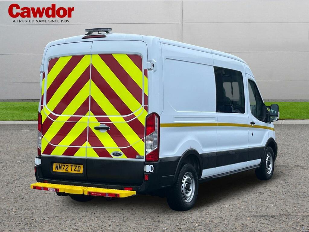 Ford Transit Custom 350 Leader Ecoblu WM72TZD White #3
