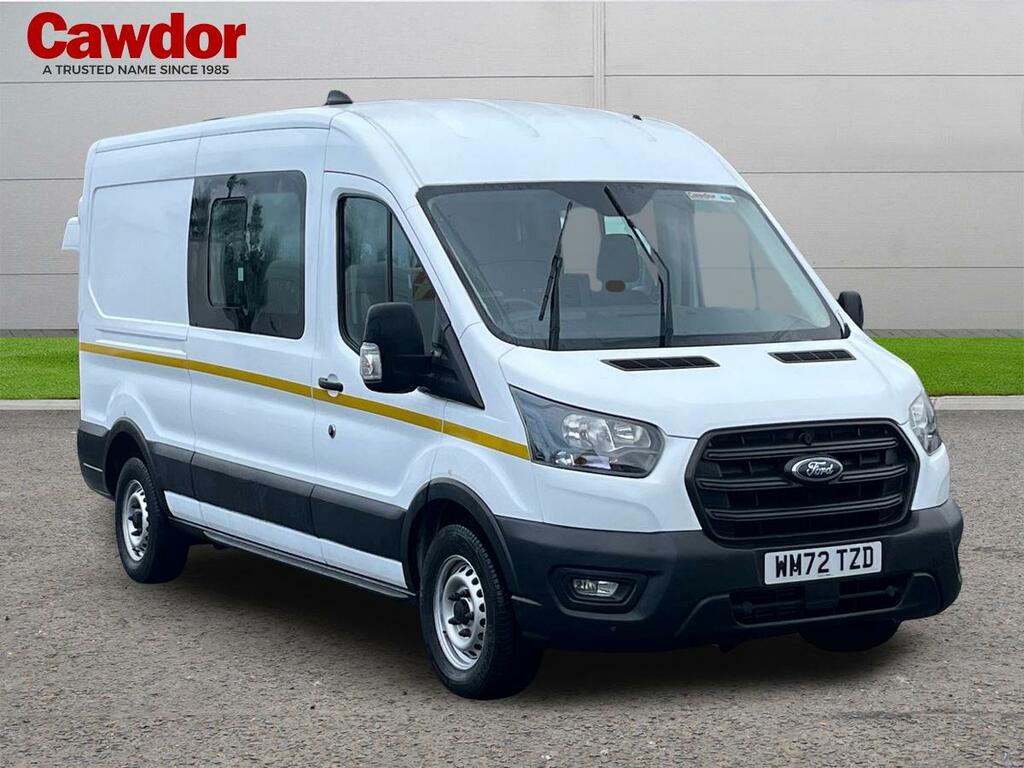 Ford Transit Custom 350 Leader Ecoblu White
