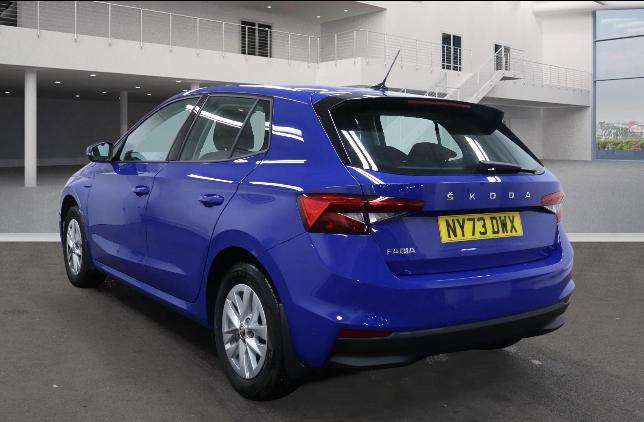 Skoda Fabia Se Comfort Tsi S-a NY73DWX Blue #3