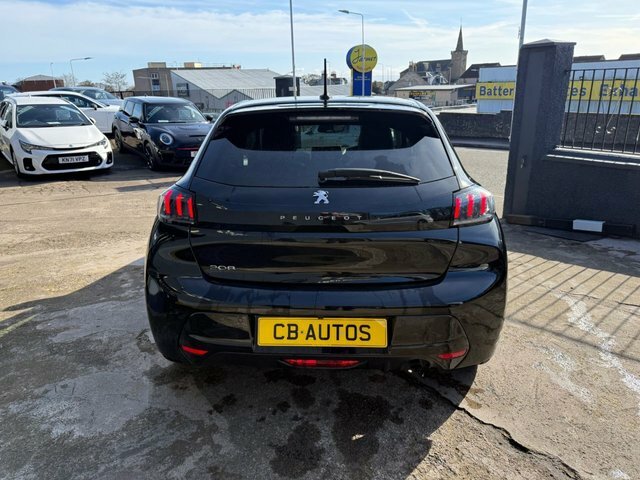 Peugeot 208 2020 1.2 Puretech Allure Hatchback Manu GF69VSN Black #3