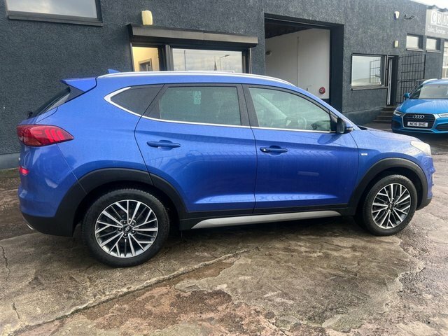 Hyundai Tucson 2019 1.6 Crdi Mhev Premium Suv Hybrid D Blue #3