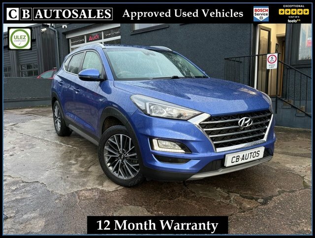 Hyundai Tucson 2019 1.6 Crdi Mhev Premium Suv Hybrid D Blue