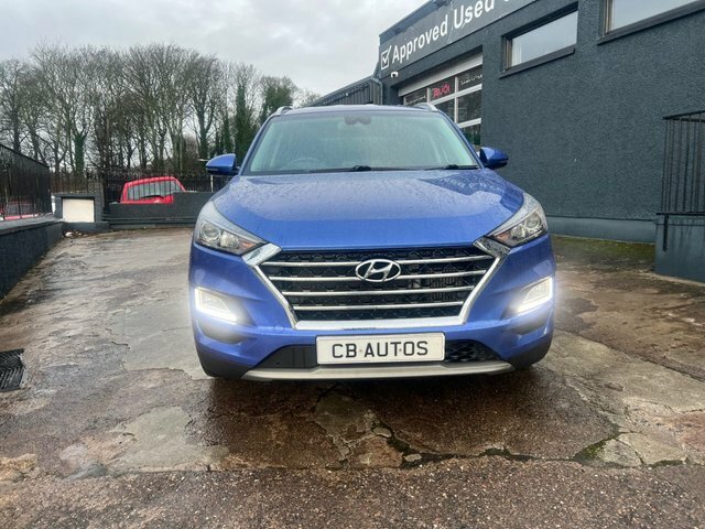 Hyundai Tucson 2019 1.6 Crdi Mhev Premium Suv Hybrid D Blue #2