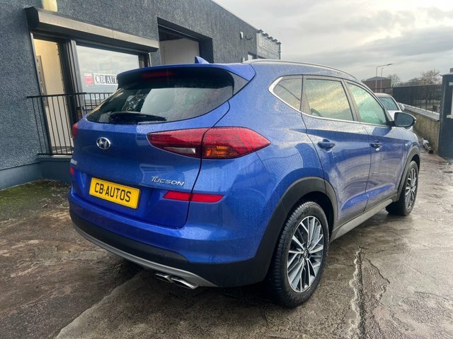 Hyundai Tucson 2019 1.6 Crdi Mhev Premium Suv Hybrid D Blue #4