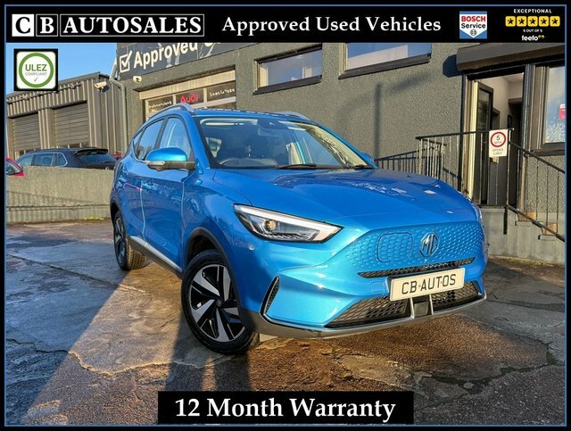 MG ZS 2024 51.1Kwh Trophy Suv 176 Ps Blue