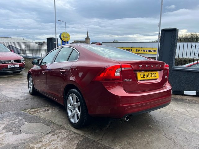 Volvo S60 2013 2.0 D3 Se Lux Saloon Euro 5 Red #6