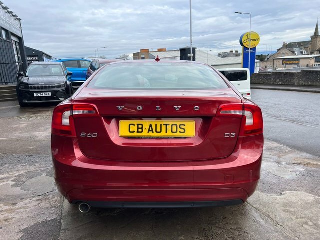 Volvo S60 2013 2.0 D3 Se Lux Saloon Euro 5 Red #5