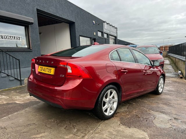 Volvo S60 2013 2.0 D3 Se Lux Saloon Euro 5 Red #4