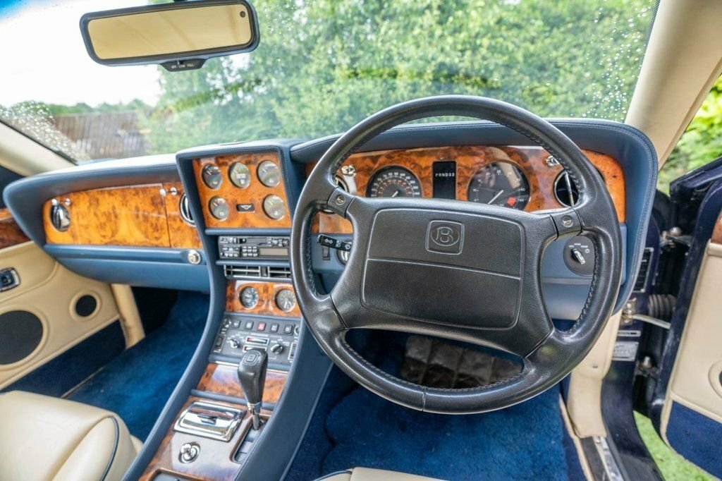 Bentley Continental Coupe 6.8 R Turbo Blue #12