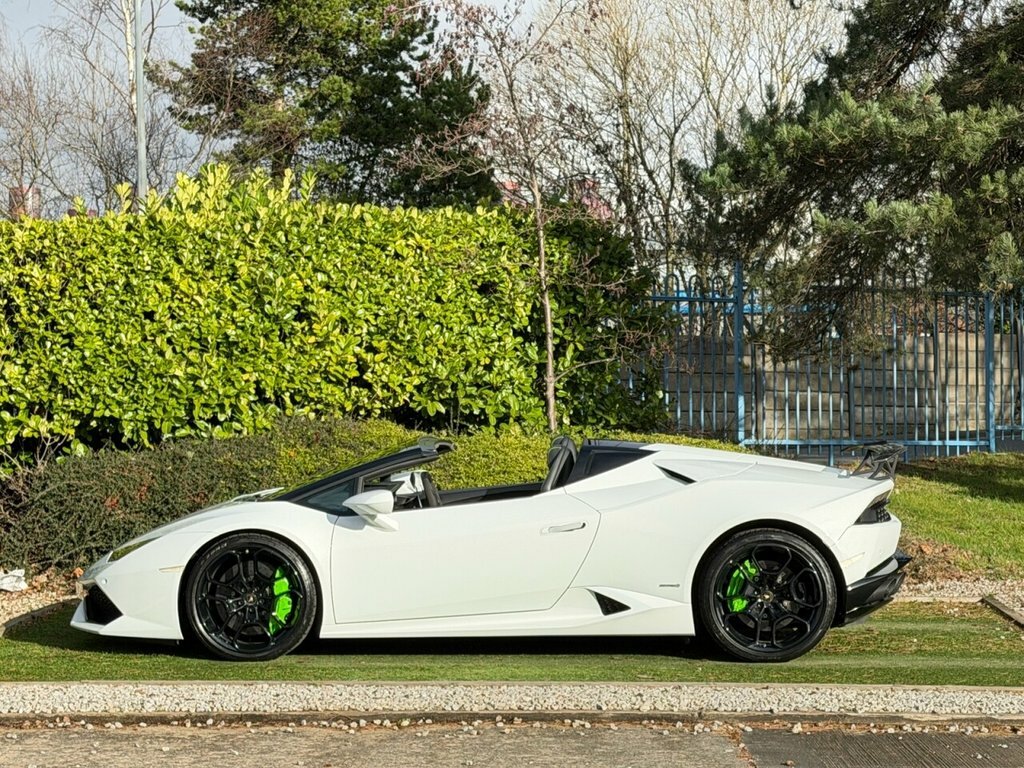 Lamborghini Huracan 5.2L Lp 610-4 FJ16DVG White #4
