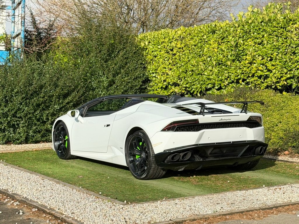 Lamborghini Huracan 5.2L Lp 610-4 FJ16DVG White #5
