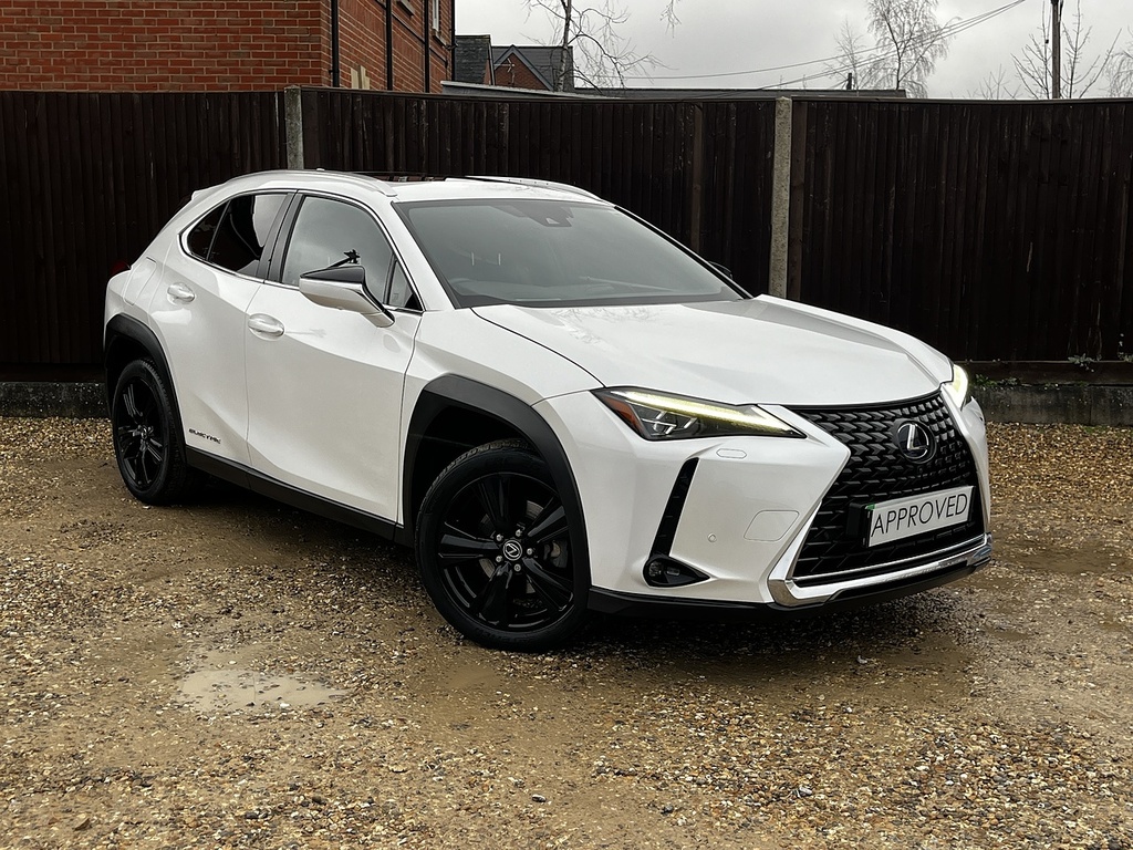 Lexus UX 300E White #2