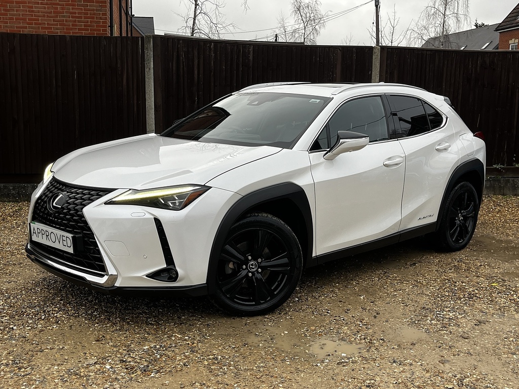 Lexus UX 300E White #4
