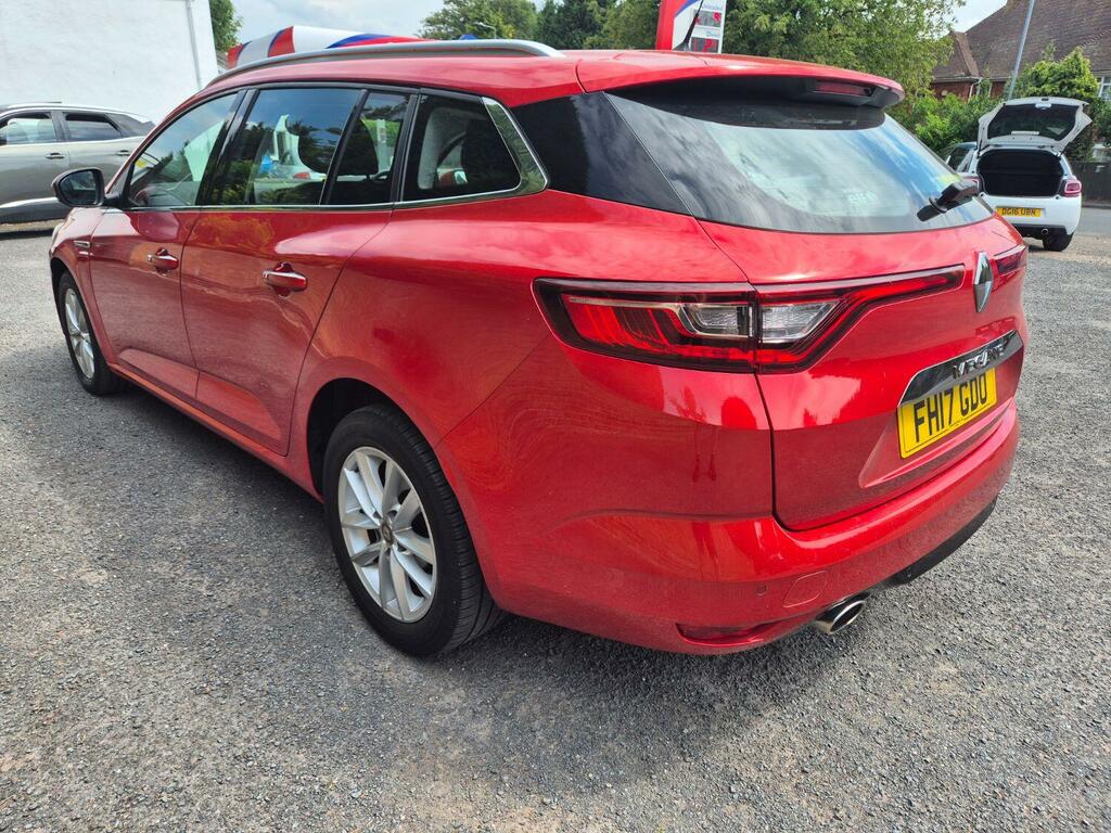 Renault Megane 1.5 Dynamique Nav Dci 110 FH17GDO Red #4