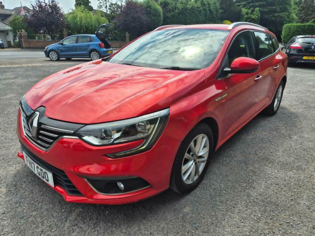 Renault Megane 1.5 Dynamique Nav Dci 110 FH17GDO Red #3
