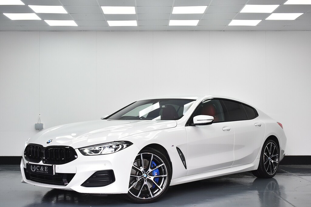 BMW 8 Series Gran Coupe Saloon White