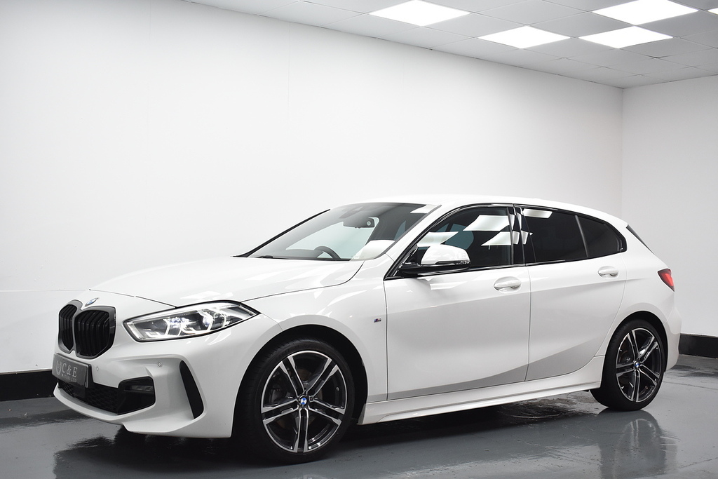 BMW 1 Series Hatchback ET23YLM White #5