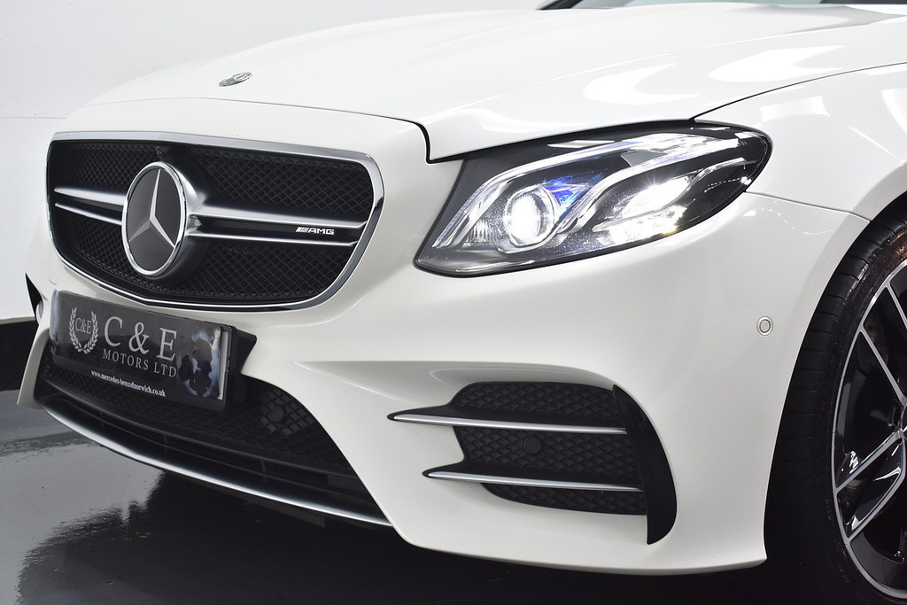 Mercedes-Benz E Class Coupe AP68NZF White #5