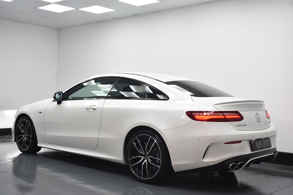 Mercedes-Benz E Class Coupe AP68NZF White #4