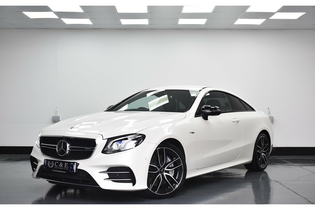 Mercedes-Benz E Class Coupe White