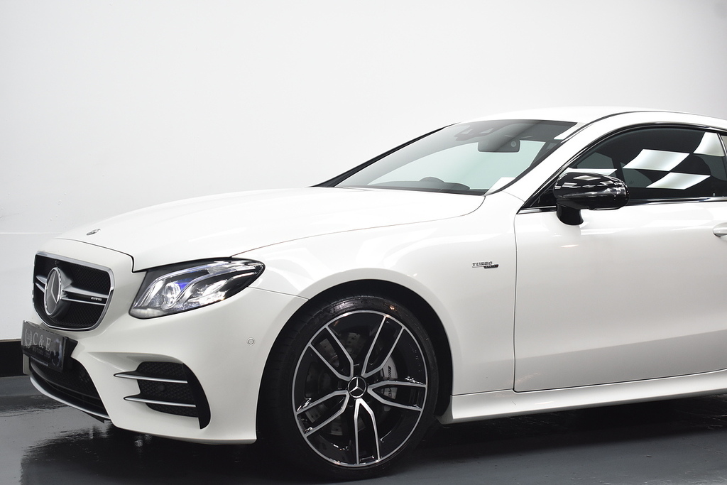 Mercedes-Benz E Class Coupe AP68NZF White #3